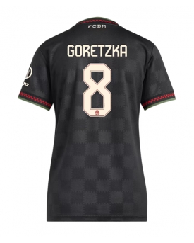 Billige Fotballdrakt Bayern Munich Leon Goretzka #8 Replika Tredjedrakt Dame 2025-26 Kortermet Billige Fotballdrakt Bayern Munich Leon Goretzka #8 Replika Tredjedrakt Dame 2025-26 Kortermet